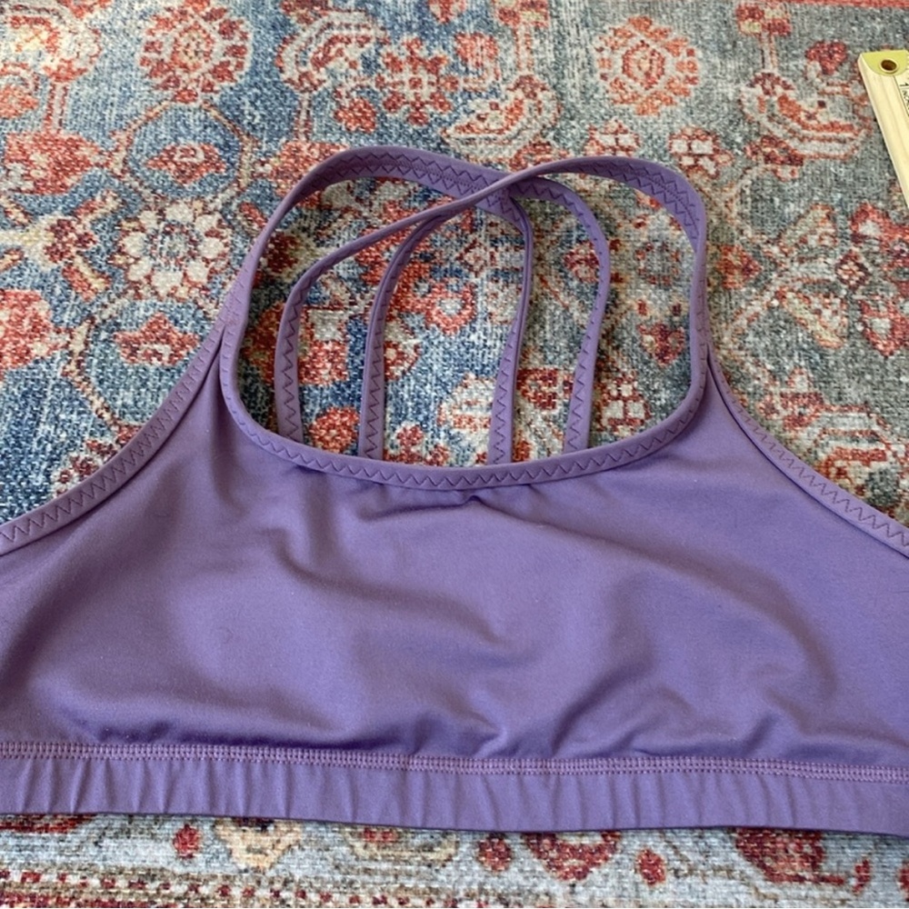 Patagonia Cordelisse Sports Bra in Tyrian Purple